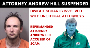 FLORIDA BAR SUSPENDED ATTORNEY ANDREW HILL FOR UNETHICAL VIOLATIONS