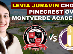 LEVIA JURAVIN CHOSE PINECREST LAKES HIGH SCHOOL OVER MONTVERDE ACADEMY