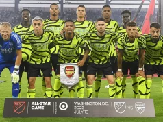 MLS All-stars Team Football Vs Arsenal